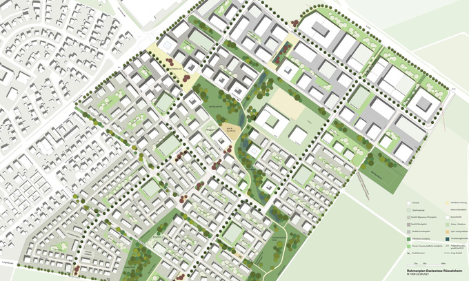 Baugebietsentwicklung Rüsselsheimer Eselswiese