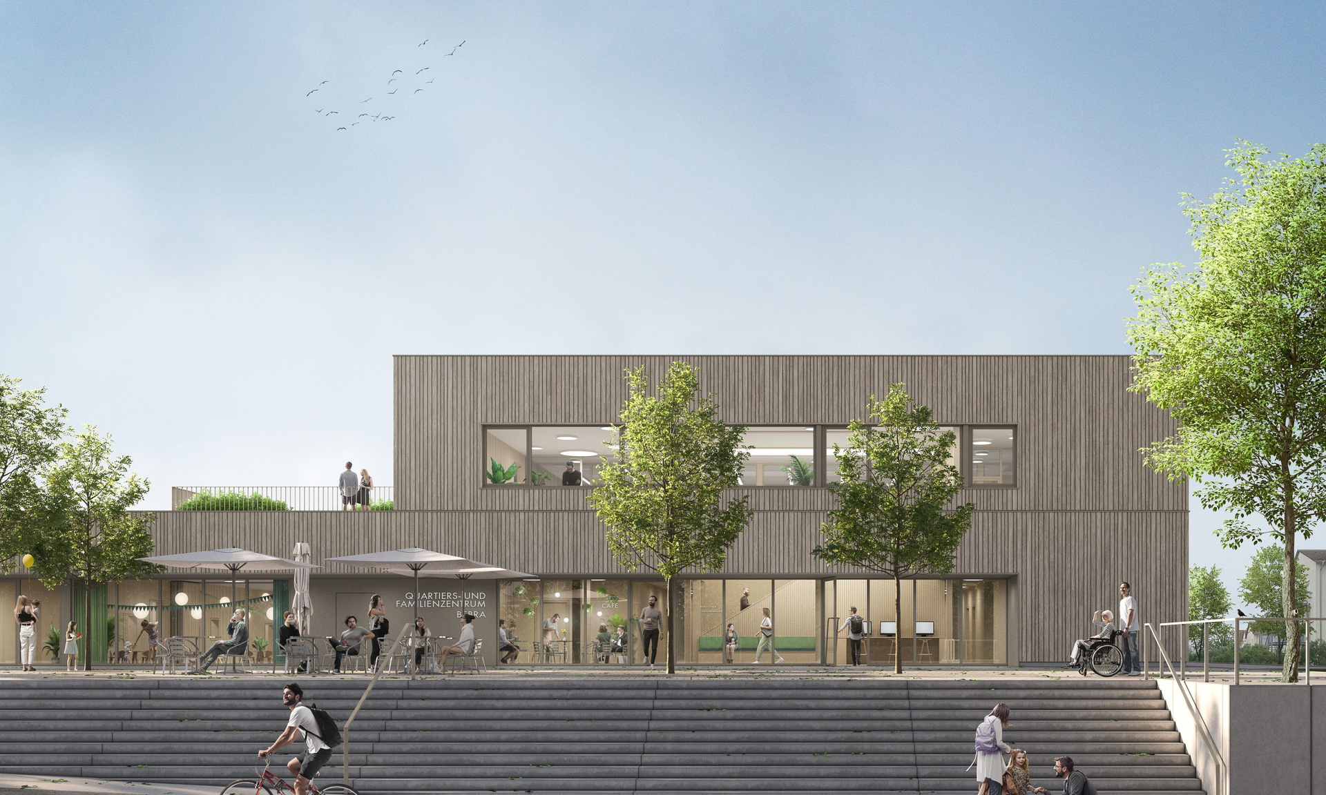 Visualisierung Familien- und Quartierszentrum Bebra